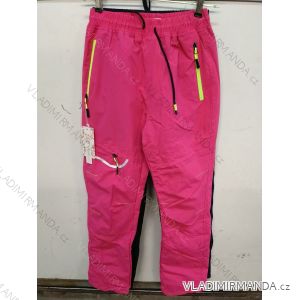 Kalhoty šusťákové zateplené flaušem dorost dívčí (134-1644) CHILDHOOD CCL21K-8356