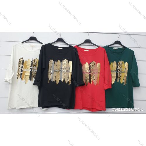 Kleid mit 3/4 Ärmeltasche für Damen (uni sl) ITALIAN Fashion IM3181746