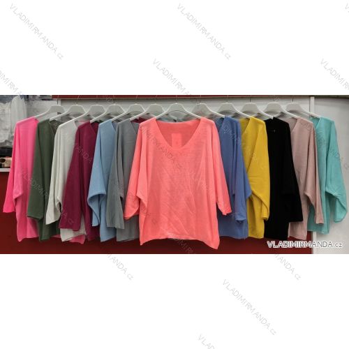 Blouse long sleeve with ruffles women (UNI S / L) ITALIAN FASHION IMWG20113