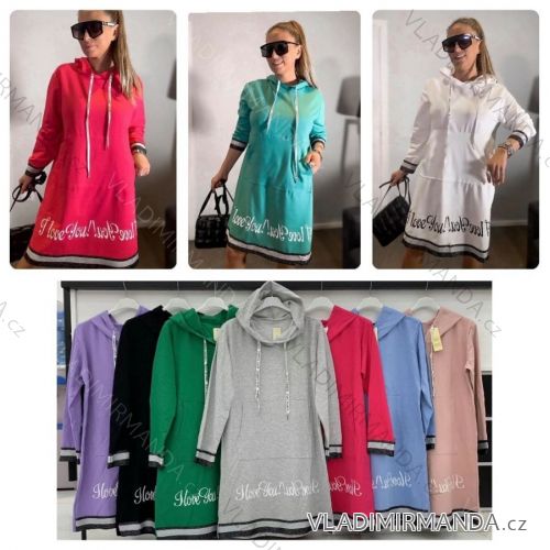 Hooded Long Sleeve Hooded Dress (uni s / m) IM2191956