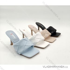 Pantofle na podpatku dámské (36-41) SSHOES OBUV OBSS21T368