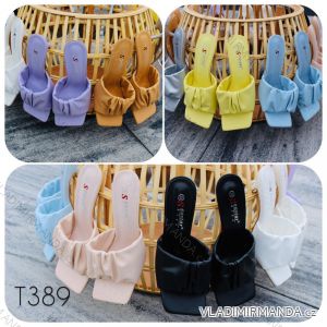 Pantofle na podpatku dámské (36-41) SSHOES OBUV OBSS21T389
