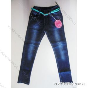 Rifle jeans dětské a dorost dívčí (110-140) SUN SEA LK-1218