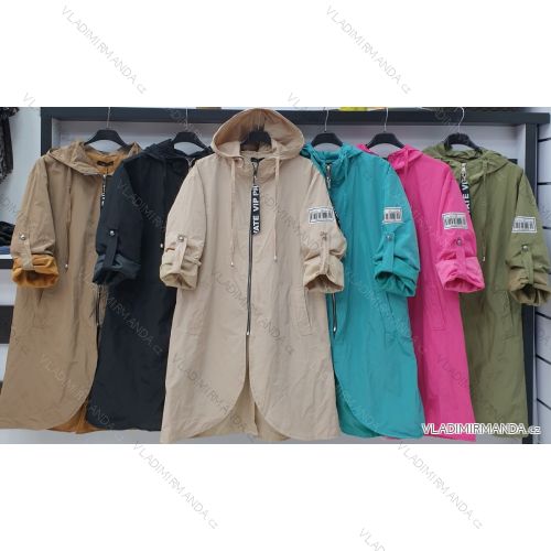 Bunda kabát slabá oversize  dámská (S/M/L ONE SIZE) ITALSKÁ MÓDA IMWH21019