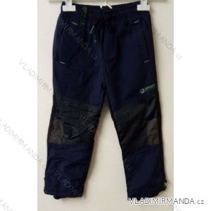 Kalhoty šusťákové zateplené flaušem dětské chlapecké (98-128) GRACE GRA20B-84342/D/52