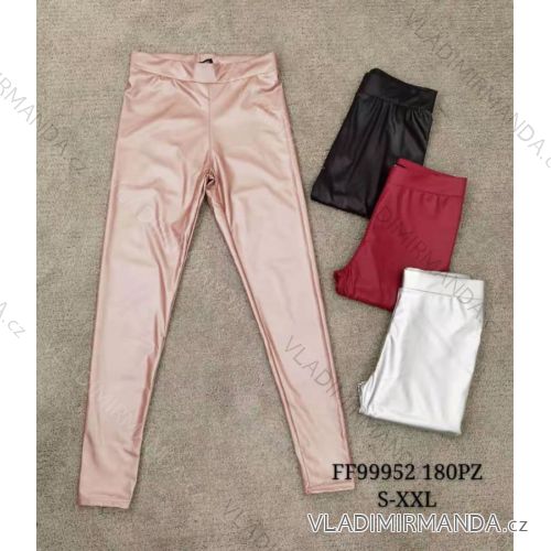 Long leggings WOMEN'S LEATHER (UNI S-M) ITALIAN FASHION IMM20FD3063