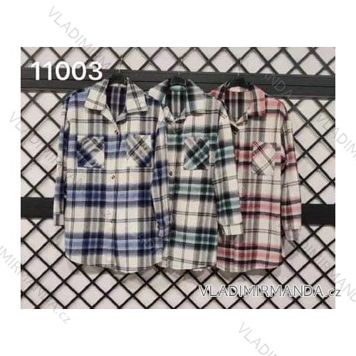 Blouse 3/4 sleeve with buttons (uni sl) ITALIAN Fashion IMM20206