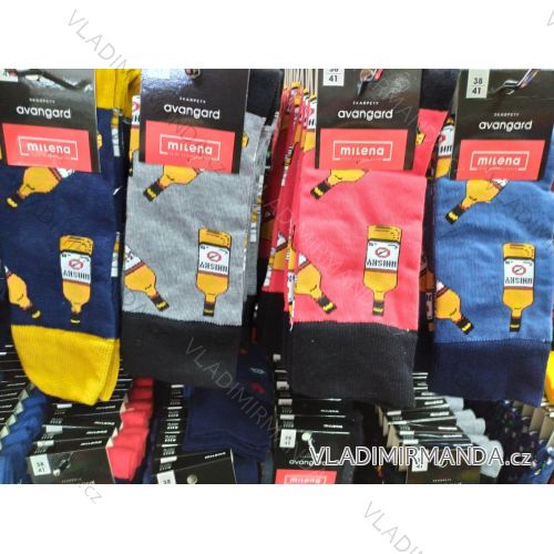 Ponožky veselé slabé pánské (38-41,42-46) POLSKÁ MÓDA DPP21039