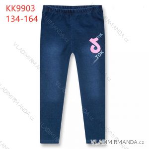 Kalhoty džegíny dorost dívčí (134-164) KUGO KK9903