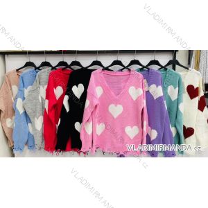 Bluse Langarm mit Rüschen Frauen (UNI S / L) ITALIAN FASHION IMK20159