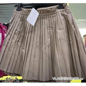 Sukně krátká skládaná dámská (S/M ONE SIZE) ITALSKÁ MÓDA IMM21179
