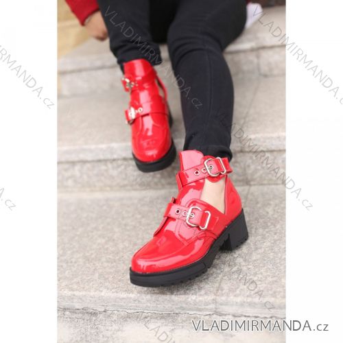 Kozačky kotníkové letní dámské (36-41) SSHOES OBUV OBSS21NC995