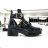 Kozačky kotníkové letní dámské (36-41) SSHOES OBUV OBSS21NC995