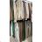 Summer tunic short sleeve and long striped skirt women (uni xs-m) ITALIAN FASHION IM119426 Brown S / M one size