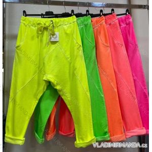 Tepláky dlouhé baggy dámské neon (S/M/L ONE SIZE) ITALSKÁ MÓDA IMM21291