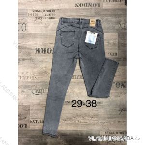 Rifle jeans dlouhé dámské nadrozměrné (29-38) M.SARA MA621029