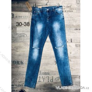 Rifle jeans dlouhé dámské nadrozměrné (30-38) GOURD MA621048