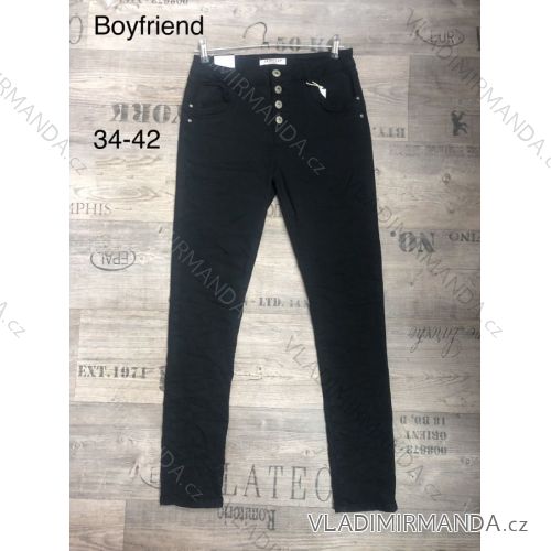 Rifle jeans dlouhé dámské (34-42) JEWELLY LEXXURY MA621052