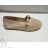 Espadrilky módní šortky dámské (37-41) OBU 5646B Beige lights 38