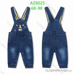 Rifle jeans dlouhé s laclem kojenecké dětské chlapecké (68-98) KUGO YZ8025