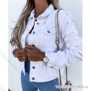 Bunda jarná riflová dámska (S-XL) TALIANSKÁ MÓDA IM921091