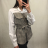 Košile dlouhý rukáv dámská (S/M ONE SIZE) ITALSKÁ MÓDA IMM21282/DR S/M one size Černá
