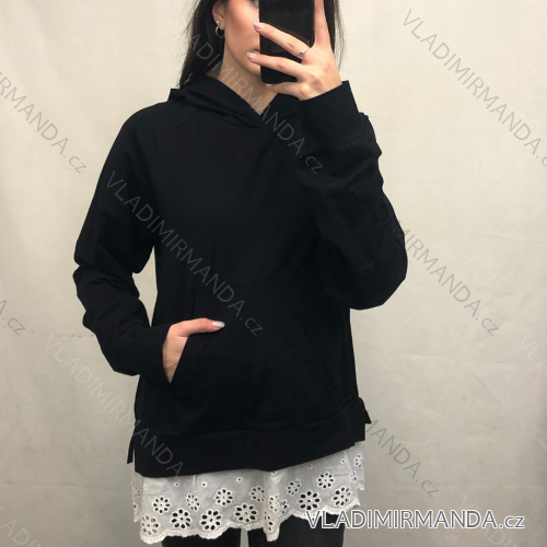 Hoodie long sleeve women's Christmas (sm) ITALIAN FASHION IM920421
