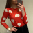 Body dlhý rukáv dámske (S / M ONE SIZE) TALIANSKÁ MÓDA IMWD21328