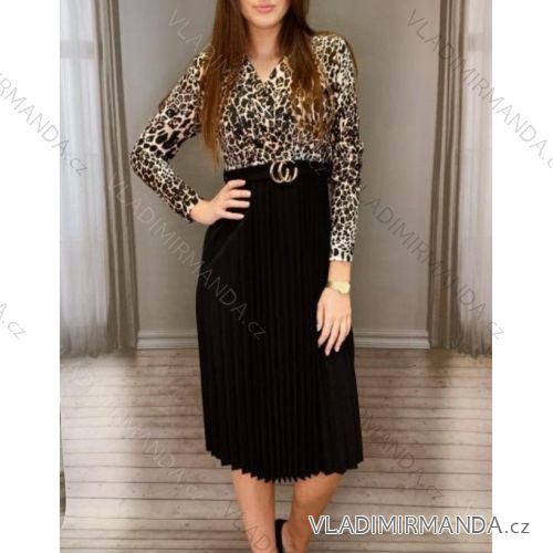 Dress with 3/4-sleeve ladies pocket (uni sl) ITALIAN Fashion IMWD20527