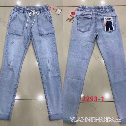 Rifle jeans push up dlouhé dámské (XS-XL) RE-DRESS RED212293-1