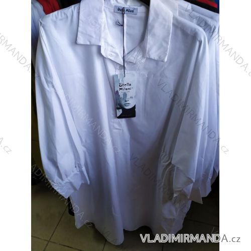 Košele predĺžená dlhý rukáv dámska (S / M / L ONE SIZE) TALIANSKÁ MÓDA IMS21011