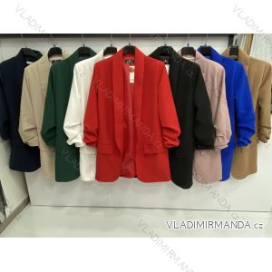 Sako elegantní dlouhý rukáv dámské nadrozměr (XL-4XL) ITALSKÁ MÓDA IMWH21066/02
