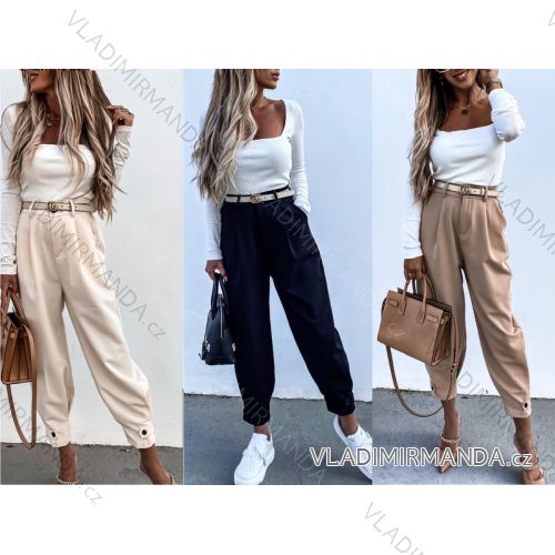 Kleid mit 3/4 Ärmeltasche für Damen (uni sl) ITALIAN Fashion IM3181746