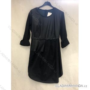Šaty elegantné  rukáv dámske (S / M / L ONE SIZE) TALIANSKÁ MÓDA IMWD211198