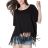 T-shirt elegant long sleeve women (S / M ONE SIZE) ITALIAN FASHION IMWK21008