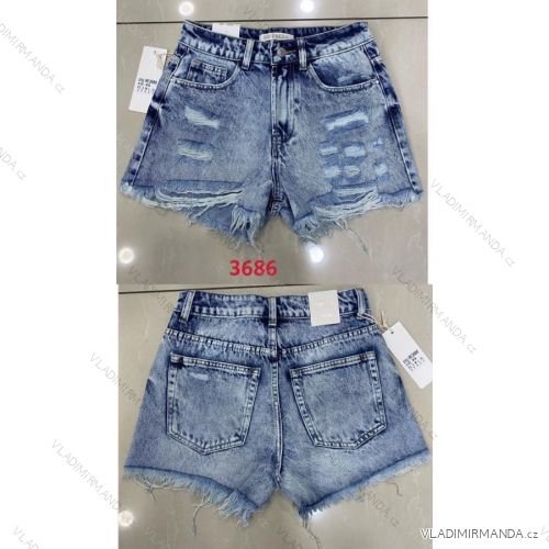 FRAUEN-JACK-SHORTS (XS-2XL) M.SARA MA520G3633
