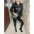 Set of long sweatpants and long sleeve sweatshirt for women (UNI S / L) TURKISH FASHION IMK20148