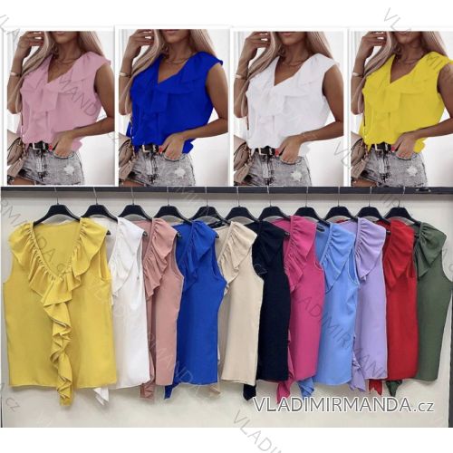 Tílko elegantní dámské (S/M ONE SIZE) ITALSKÁ MÓDA IMWD211626