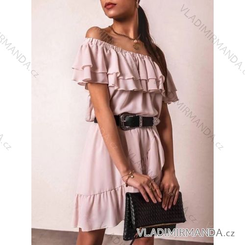 Dress with 3/4-sleeve ladies pocket (uni sl) ITALIAN Fashion IMWD20527