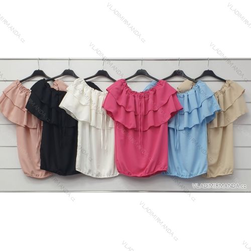 T-shirt elegant long sleeve women (S / M ONE SIZE) ITALIAN FASHION IMWK21008