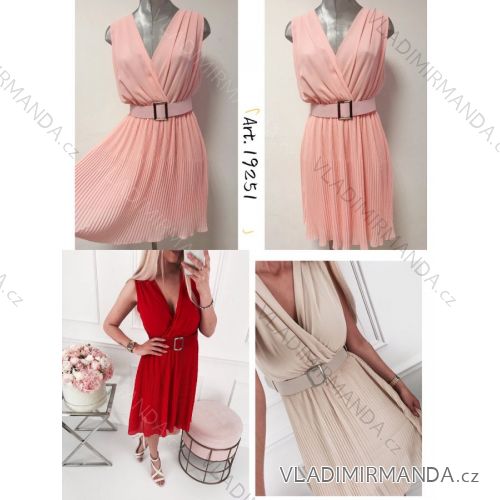 Women's Elegant Long Sleeve Dress (S / M ONE SIZE) ITALIAN FASHION IMWP21u3727