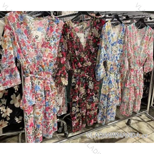 Dress with 3/4-sleeve ladies pocket (uni sl) ITALIAN Fashion IMWD20527