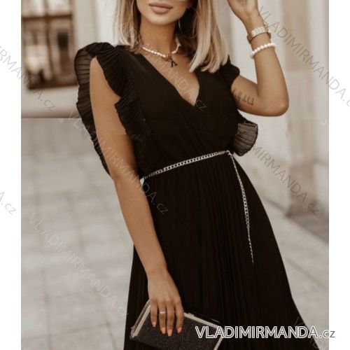 Dress with 3/4-sleeve ladies pocket (uni sl) ITALIAN Fashion IMWD20527