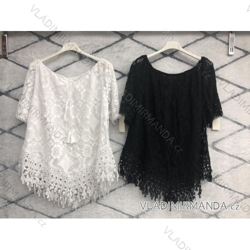 Kleid mit 3/4 Ärmeltasche für Damen (uni sl) ITALIAN Fashion IM3181746