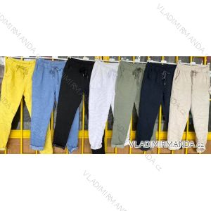Kalhoty dlouhé dámské (S/M ONE SIZE) ITALSKÁ MÓDA IMD21350