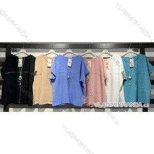 Dress with 3/4-sleeve ladies pocket (uni sl) ITALIAN Fashion IM3181746