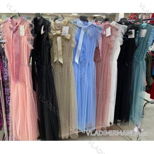 Dress with 3/4-sleeve ladies pocket (uni sl) ITALIAN Fashion IM3181746