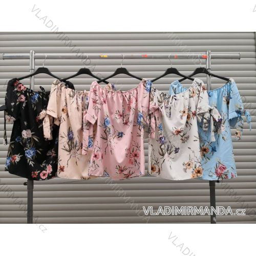 Dress with 3/4-sleeve ladies pocket (uni sl) ITALIAN Fashion IM3181746