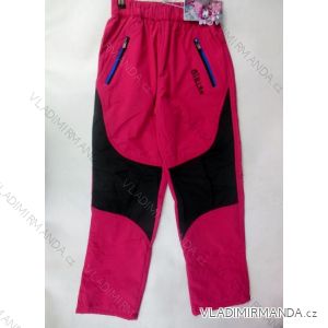 Kalhoty šustákové s flaušovou podšívkou dorostenecké dívčí (134-164) ACTIVE SPORTS HZ-5065_