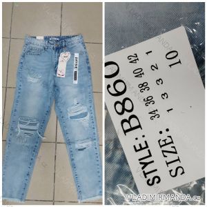 Rifle jeans boyfriend dlouhé dámské (34-42) DAYSIE RED21B860